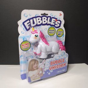New Fubbles Unicorn Bubble Maker